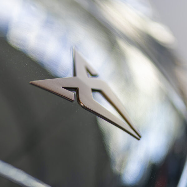 cupra badge on a car